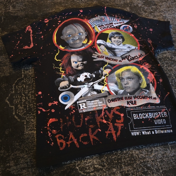 Chucky child's play all over tee - Picture 5 of 8